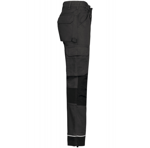 dark grey / black Pantalón de trabajo performance reciclado hombre