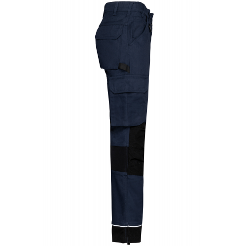 navy / black Pantalón de trabajo performance reciclado hombre