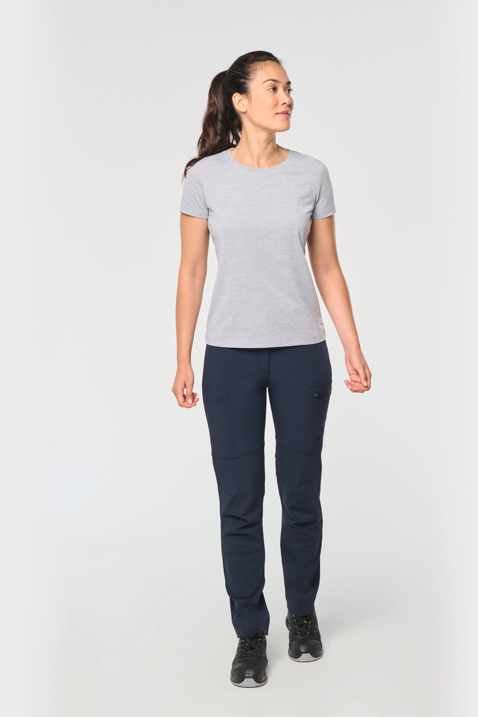 Pantalón reciclado stretch mujer