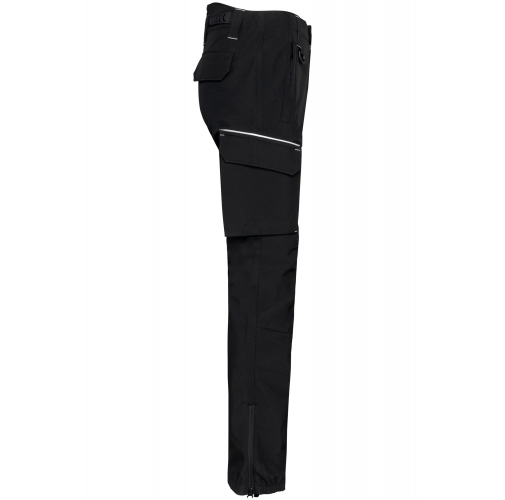 black Pantalón softshell hombre