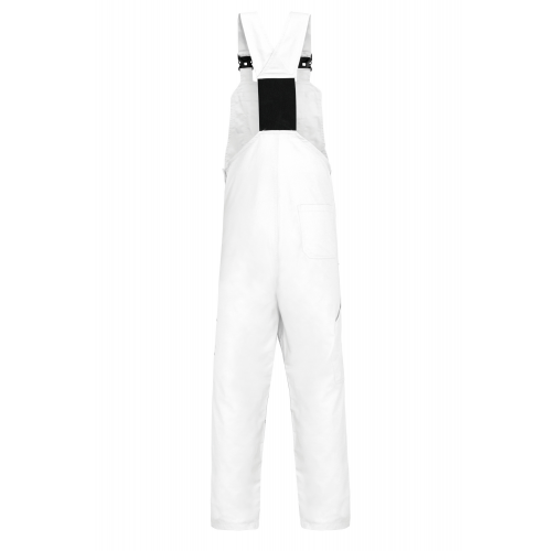 white Peto de trabajo unisex