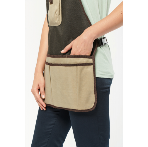 Delantal impermeable ecorresponsable para jardinería - Unisex