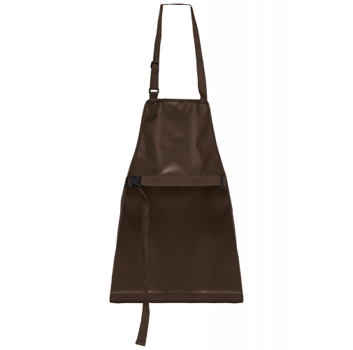 chocolate / beige Delantal impermeable ecorresponsable para jardinería - Unisex