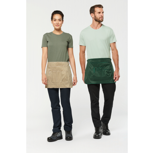 DELANTAL CORTO ECORRESPONSABLE PARA JARDINERÍA - UNISEX
