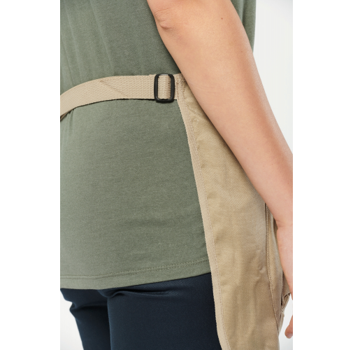Delantal corto ecorresponsable para jardinería - Unisex