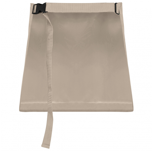 beige Delantal corto ecorresponsable para jardinería - Unisex