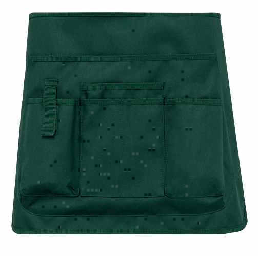 bottle green Delantal corto ecorresponsable para jardinería - Unisex