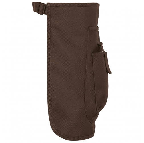 chocolate Delantal corto ecorresponsable para jardinería - Unisex