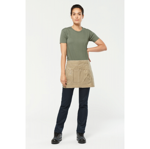 Delantal corto ecorresponsable para jardinería - Unisex