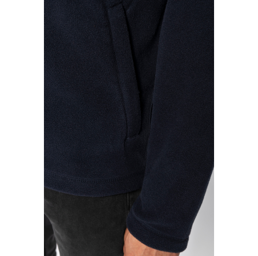 Chaqueta micropolar con cremallera
