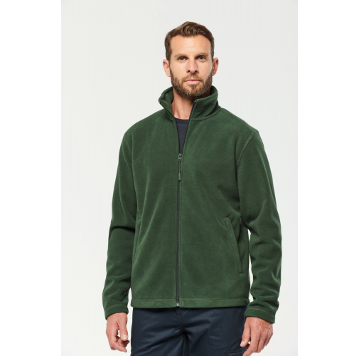Chaqueta micropolar con cremallera