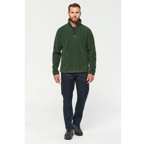 Chaqueta micropolar con cremallera