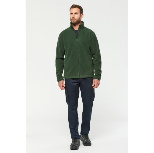 Chaqueta micropolar con cremallera