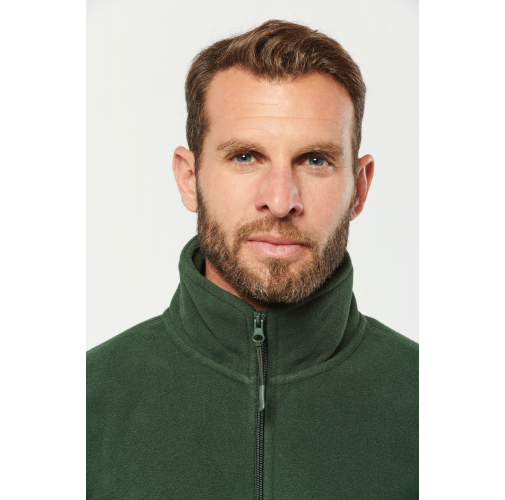 Chaqueta micropolar con cremallera