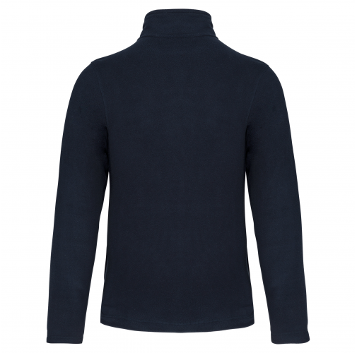 navy Chaqueta micropolar con cremallera