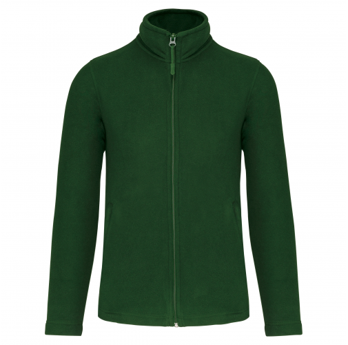 forest green Chaqueta micropolar con cremallera
