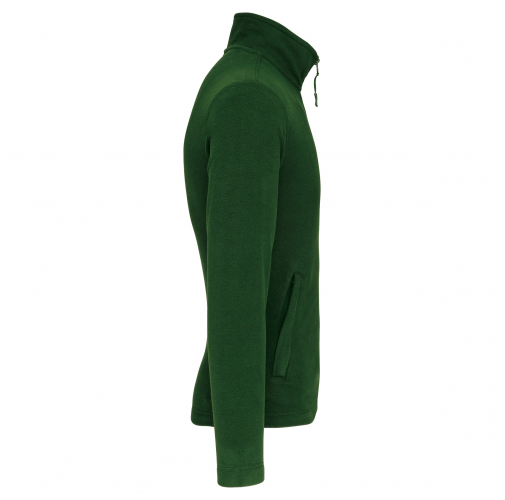 forest green Chaqueta micropolar con cremallera