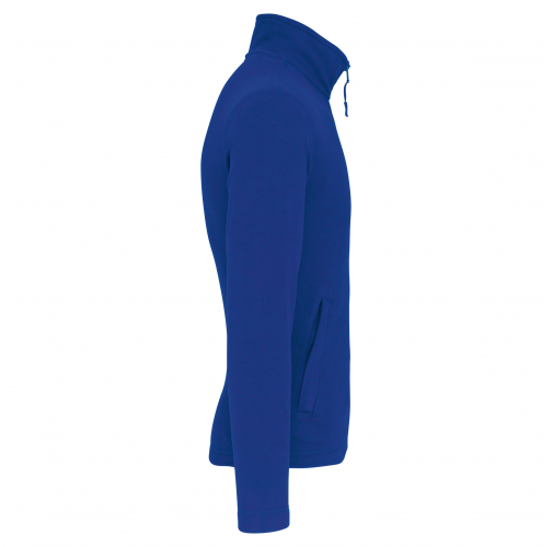 royal blue Chaqueta micropolar con cremallera