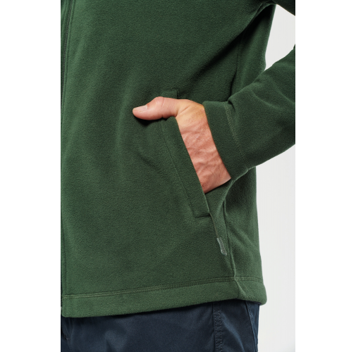 Chaqueta micropolar con cremallera