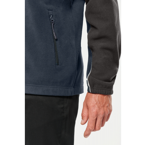 Chaqueta micropolar bicolor ecorresponsable - Unisex