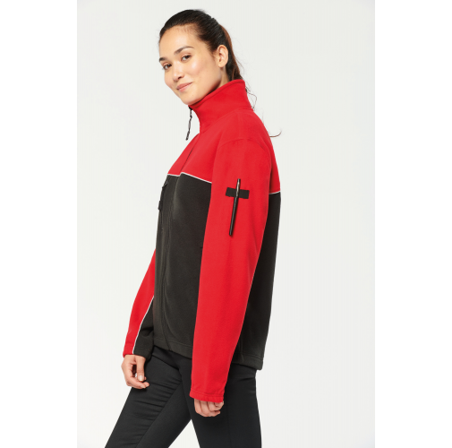 Chaqueta micropolar bicolor ecorresponsable - Unisex