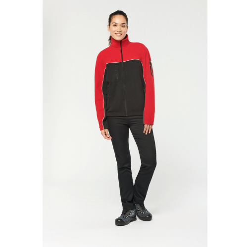 Chaqueta micropolar bicolor ecorresponsable - Unisex