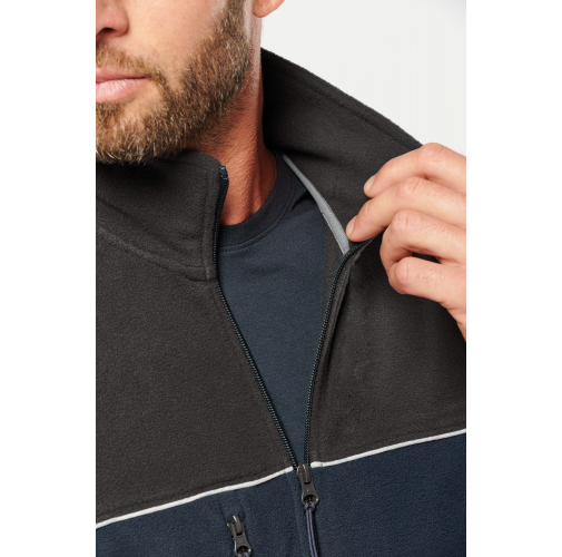 Chaqueta micropolar bicolor ecorresponsable - Unisex