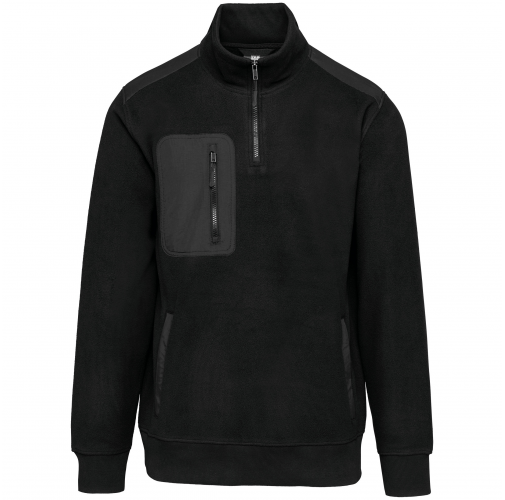 black Polar 1/4 cremallera ecorresponsable unisex
