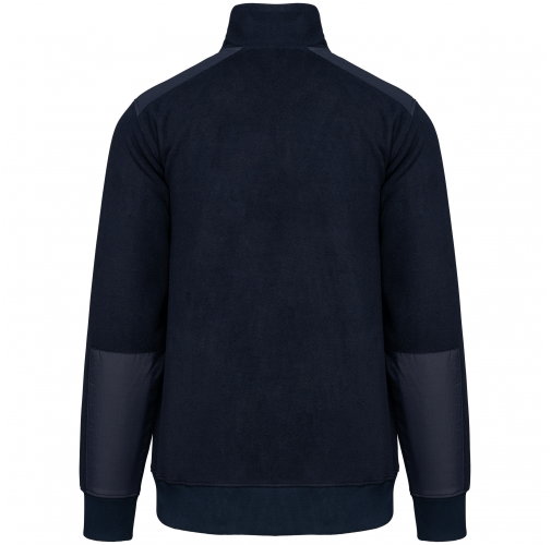 navy Polar 1/4 cremallera ecorresponsable unisex