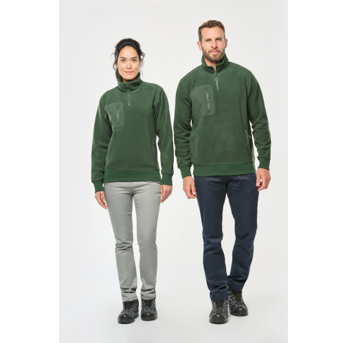 Polar 1/4 cremallera ecorresponsable unisex