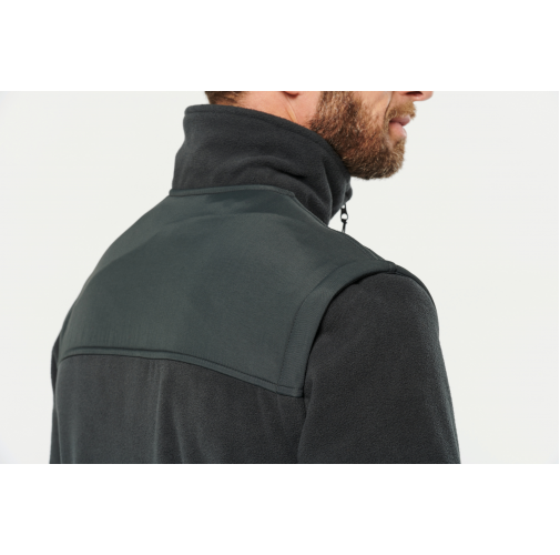 Chaqueta polar con mangas amovibles