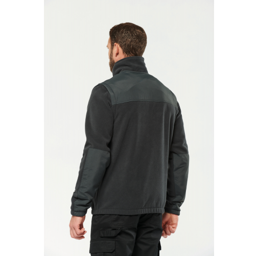 Chaqueta polar con mangas amovibles