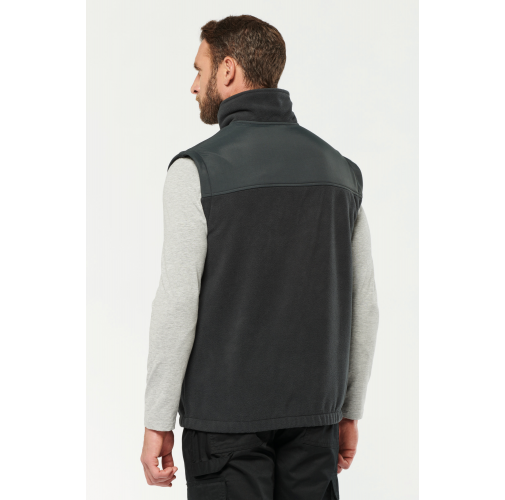 Chaqueta polar con mangas amovibles