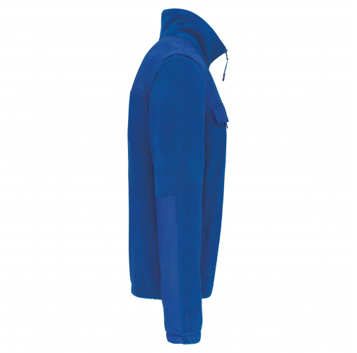 royal blue Chaqueta polar con mangas amovibles
