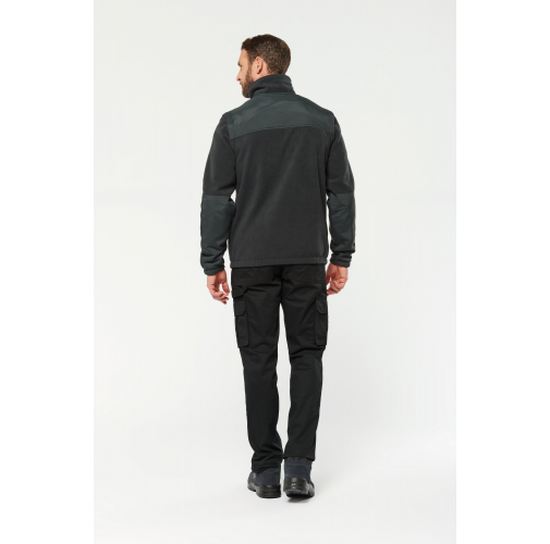 Chaqueta polar con mangas amovibles