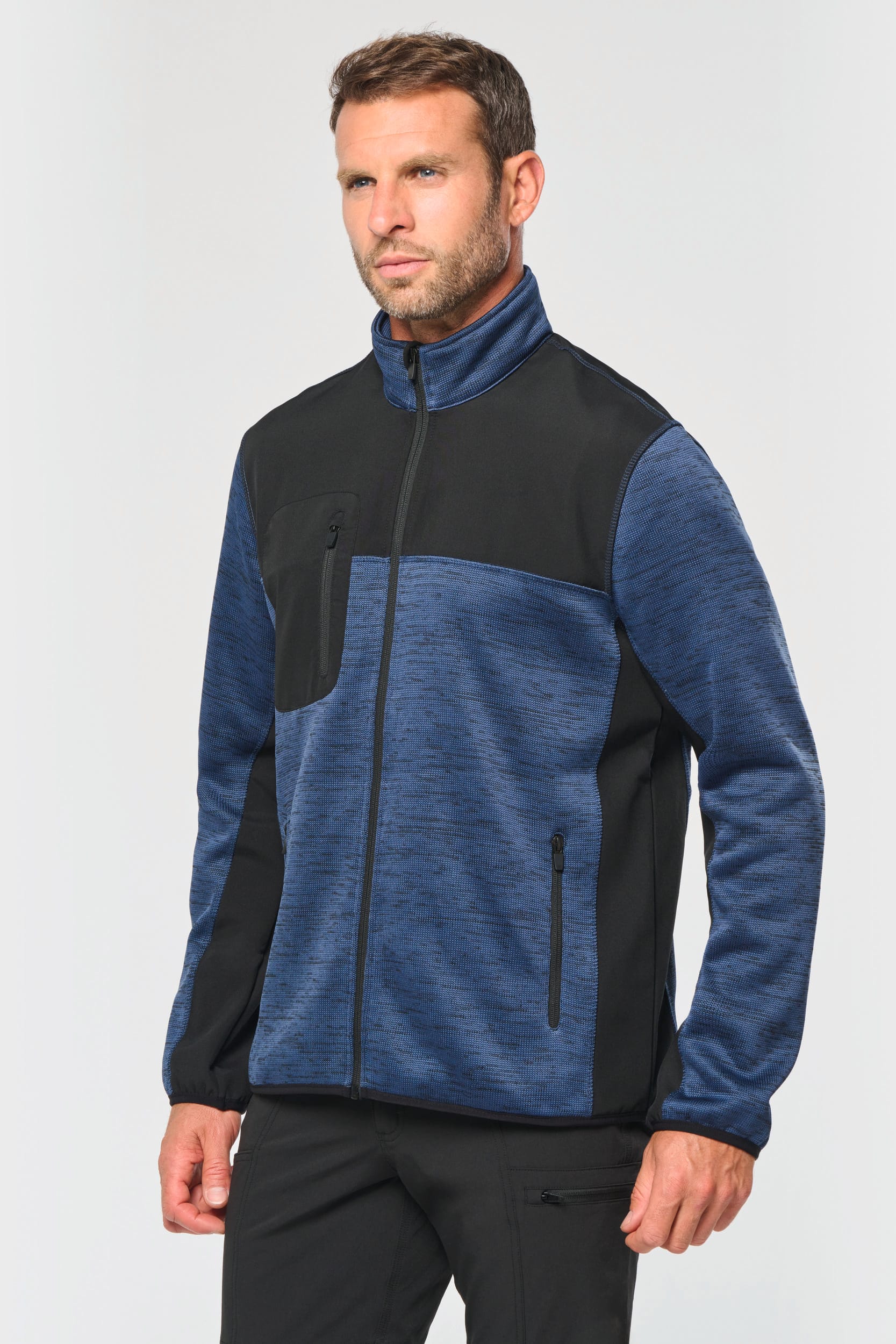 Chaqueta polytricot reciclada hombre