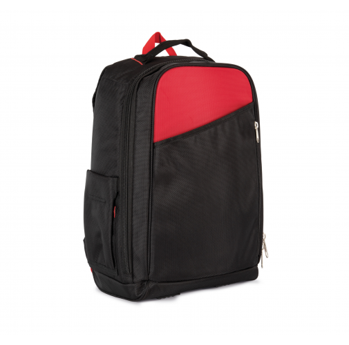 black / red Mochila para herramientas y portátil