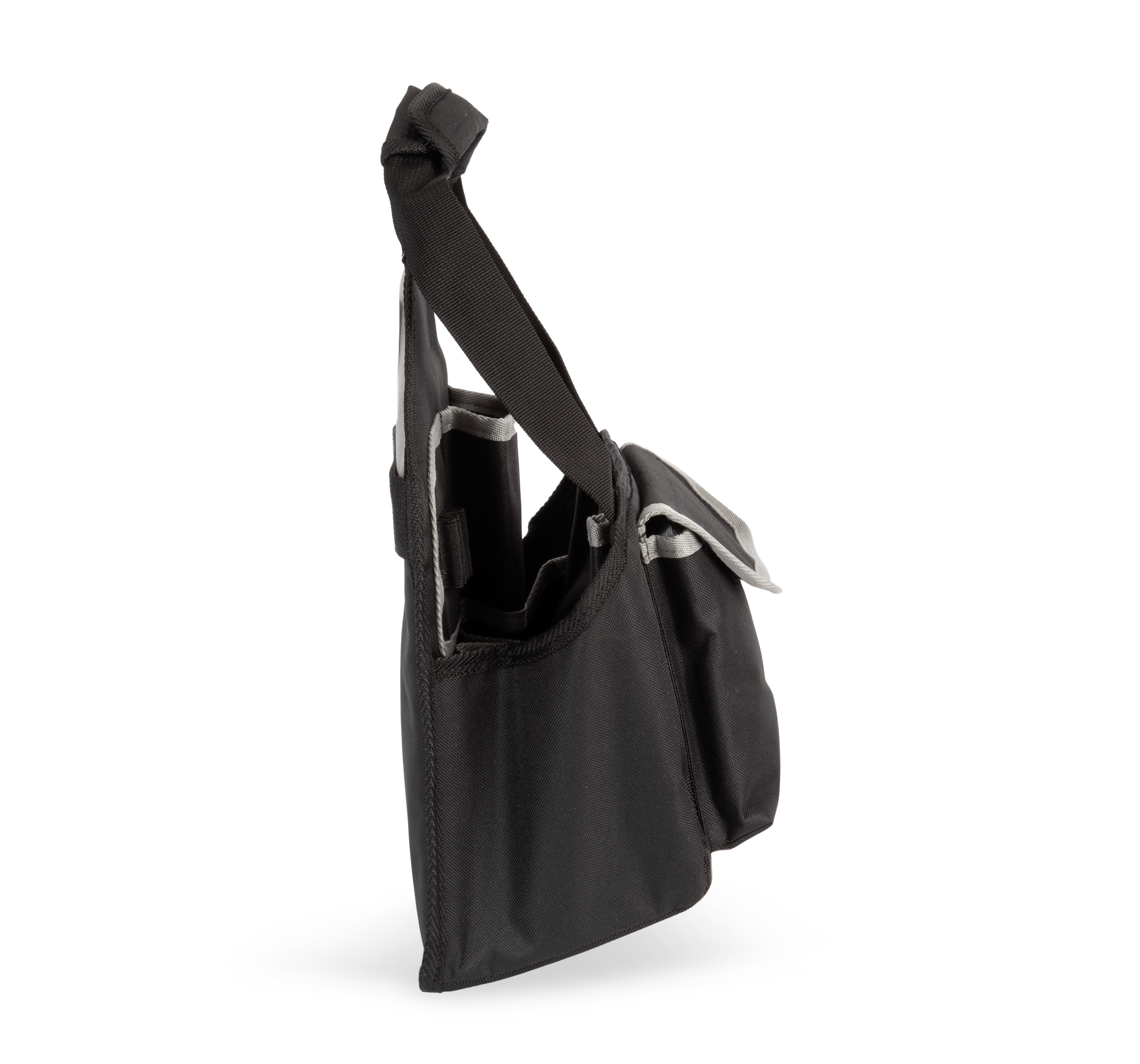 black / light grey Bolsa de herramientas adaptable a escaleras portátiles