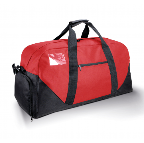 red / black Bolsa de viaje