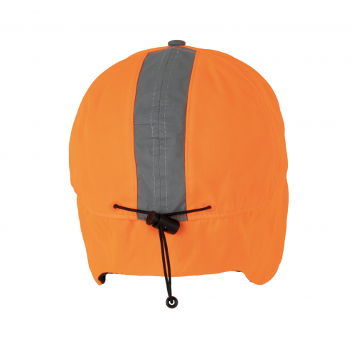 fluorescent orange Gorra de invierno flourescente - 6 paneles