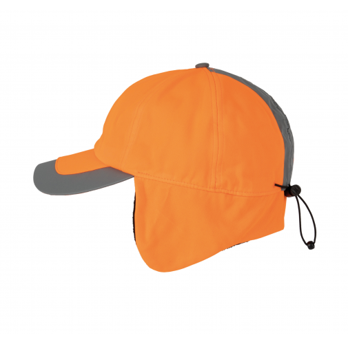 fluorescent orange Gorra de invierno flourescente - 6 paneles