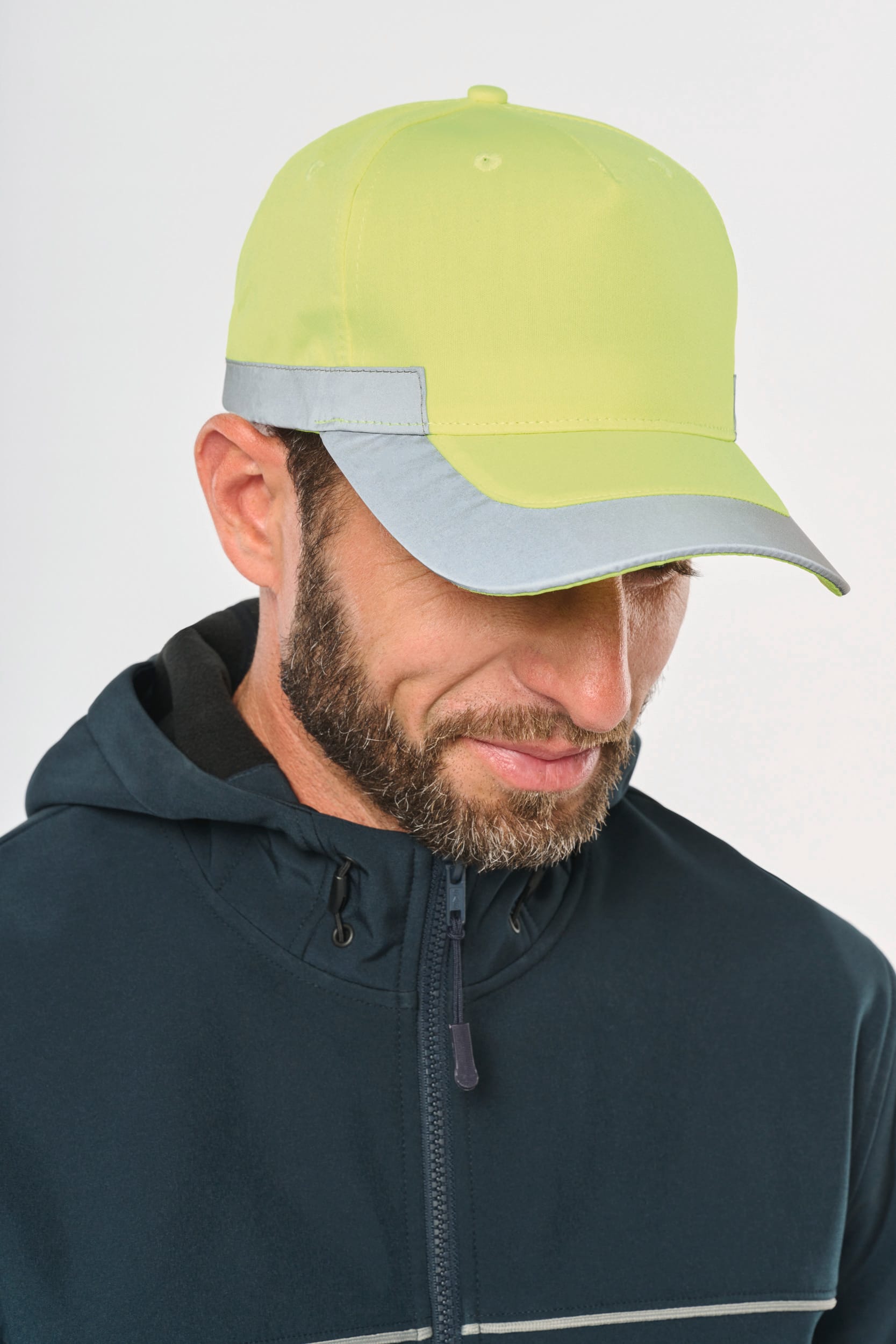 Gorra fluorescente 5 paneles