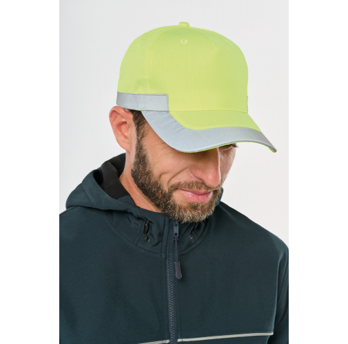 Gorra fluorescente 5 paneles