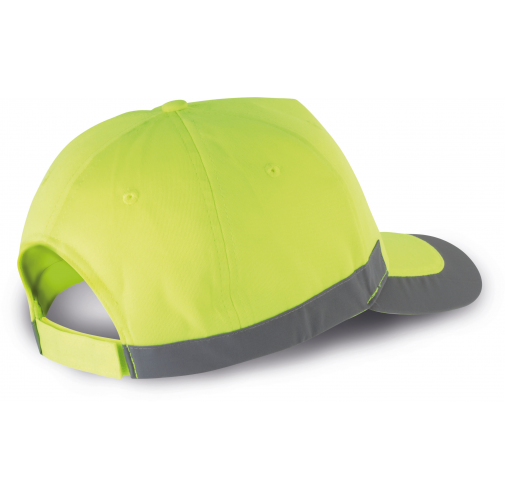 fluorescent yellow Gorra fluorescente 5 paneles