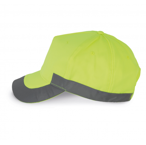 fluorescent yellow Gorra fluorescente 5 paneles