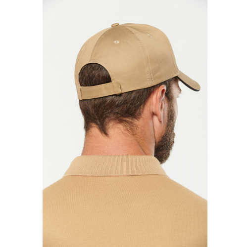 Gorra sandwich contrastado 6 paneles - Certificado OEKO-TEX® STANDARD 100