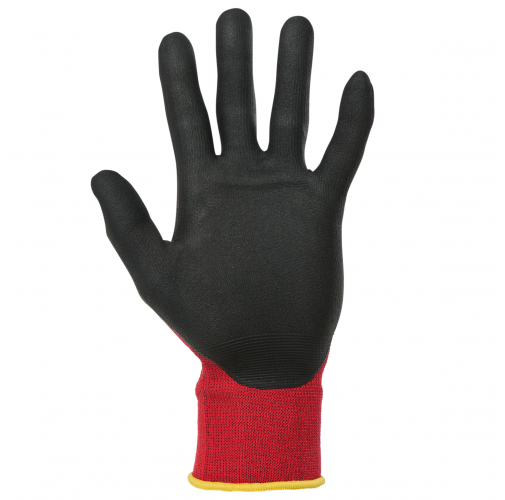 red Guantes para manipulación de materiales ligeros