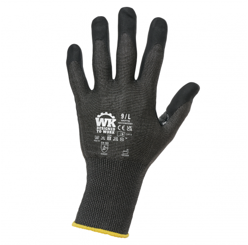 black Guantes de protección contra cortes