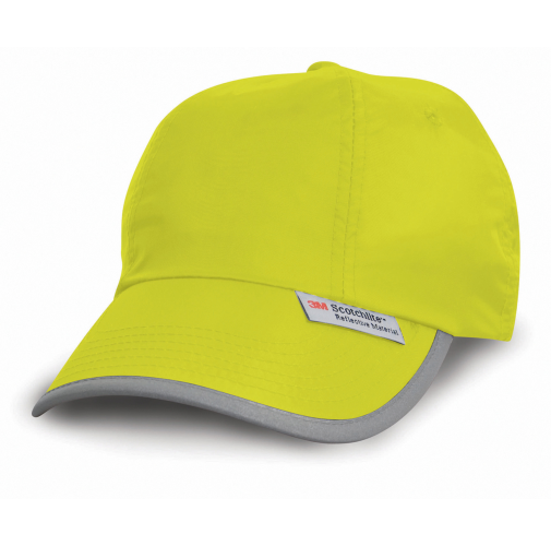 yellow Gorra Béisbol con bordes reflectantes