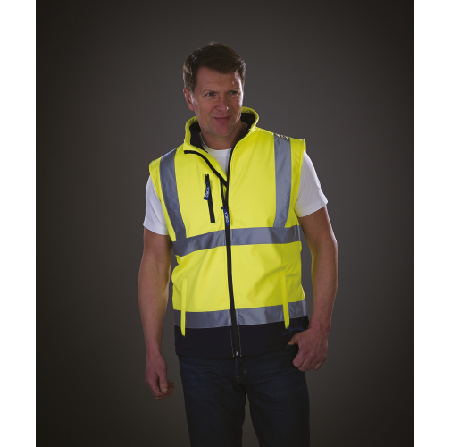 Chaleco Softshell Alta Visibilidad